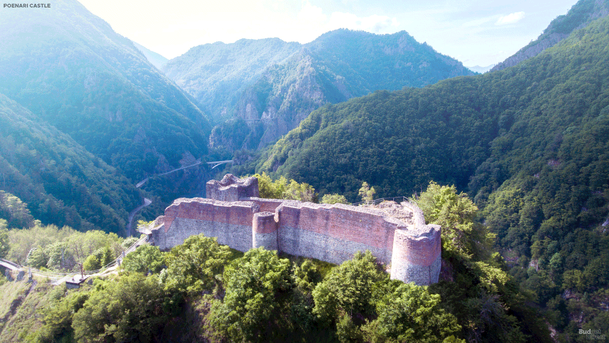 Poenari Fortress Animated Reconstruction