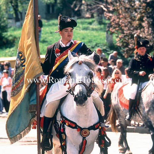 People and Traditions - "Sarbatoarea Junilor"
Brasov, Romania Image